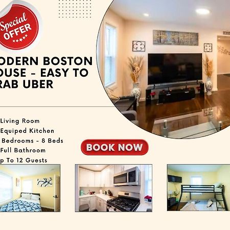 30-1 4Br Boston - Comfortable Apt Near Mbta Esterno foto